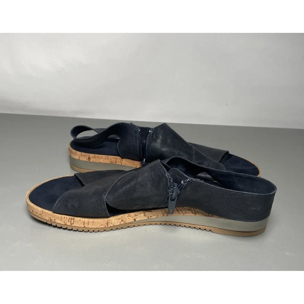 Sesto Meucci Women's Navy Blue Sandals US 8M